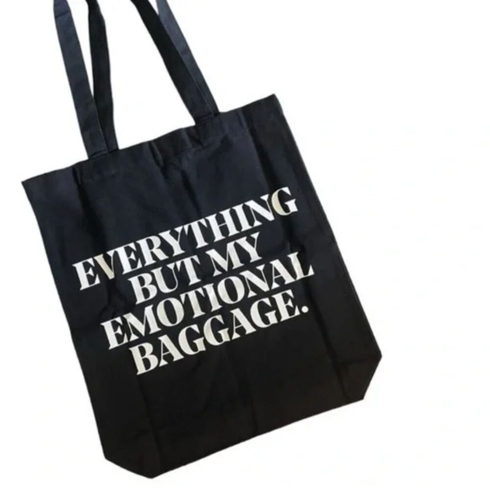Il Makiage New York Exclusive Black White Tote Bag